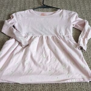 Cat & Jack Light Pink Long Sleeve Kids Ghost Dress